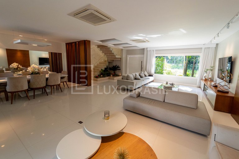 LUXOBRASIL #RJ60 Mansão 04 Suítes no Condomínio Mansões