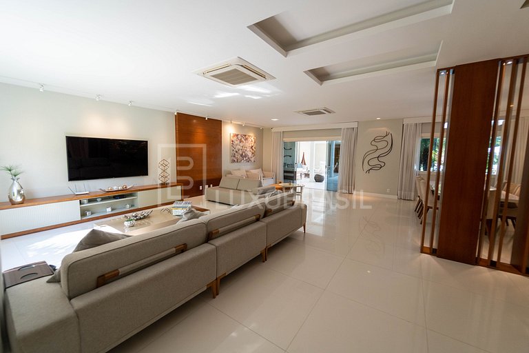 LUXOBRASIL #RJ60 Mansión 04 Suites Condominio Mansiones Alqu