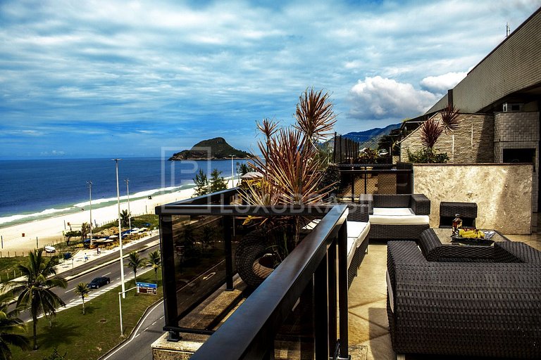 LUXOBRASIL #RJ75 Private Penthouse Ocean Front - Seasonal Re