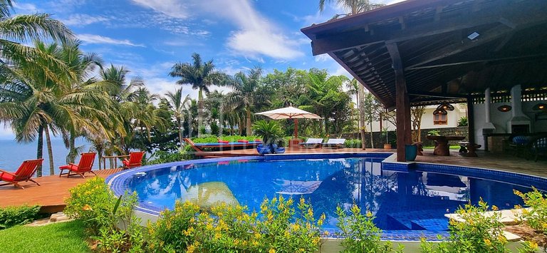 LUXOBRASIL #SP13 Sea View Mansion in Ilhabela Vacation Renta