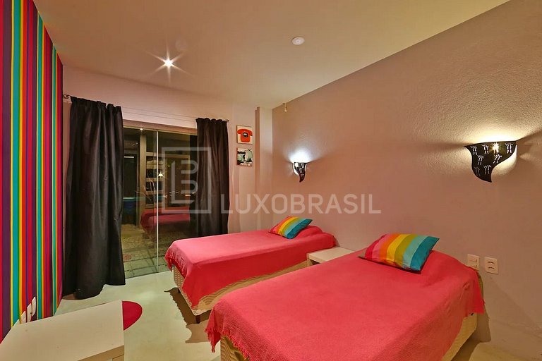 LUXOBRASIL#RN11 Casa Bellevue Pipa Vista Mar Aluguel de Temp