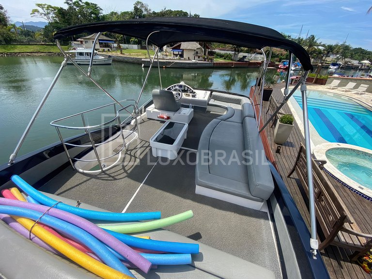 Barco Caprice 48 pés - Luxo e Espaço para Viagens Inesquecív