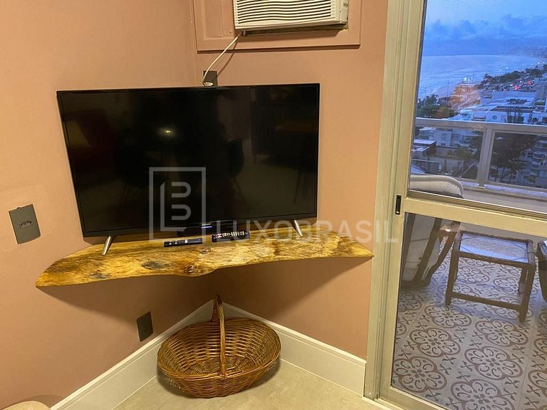 LUXOBRASIL #RJ41 Flat Barra Vista Mar Aluguel de Temporada