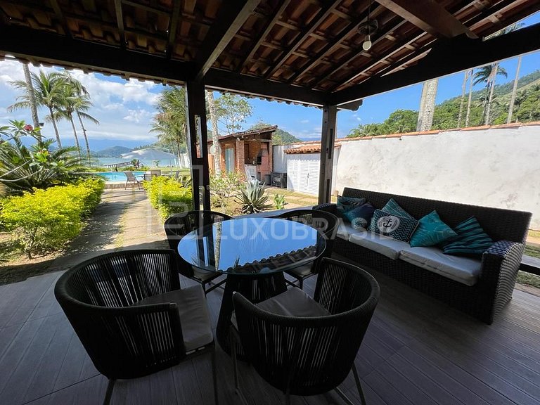 LUXOBRASIL #AR31 House 04 Bedrooms Sea Front Angra Vacation