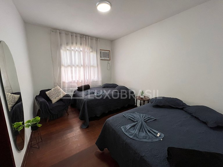 LUXOBRASIL #AR31 House 04 Bedrooms Sea Front Angra Vacation