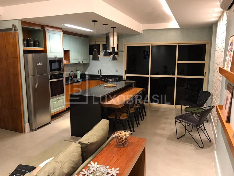 LB - RJ84 Apartamento Praia Rio Posto 6 Barra Alquiler Tempo