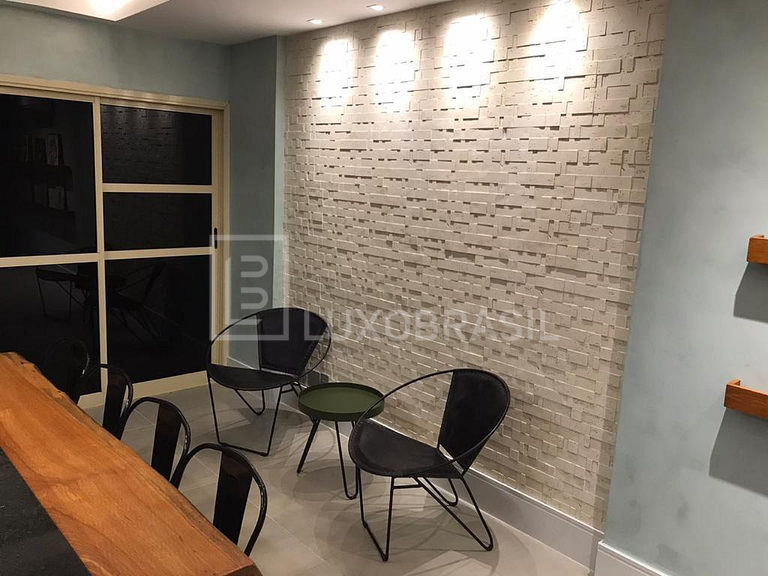 LB - RJ84 Apartamento Praia Rio Posto 6 Barra Alquiler Tempo