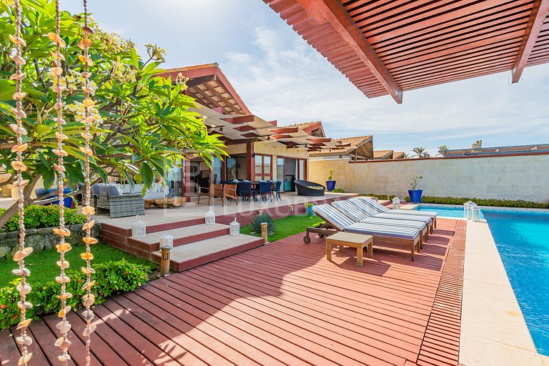 LUXOBRASIL #CE13 Casa Beira Mar Taíba Vacation Rentals