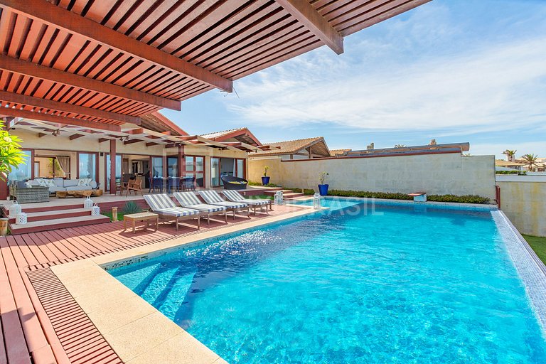 LUXOBRASIL #CE13 Casa Beira Mar Taíba Vacation Rentals