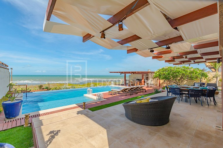 LUXOBRASIL #CE13 Casa Beira Mar Taíba Vacation Rentals