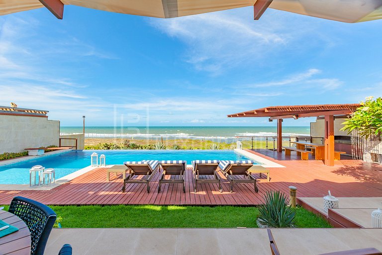 LUXOBRASIL #CE13 Casa Beira Mar Taíba Vacation Rentals
