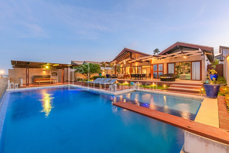 LUXOBRASIL #CE13 Casa Beira Mar Taíba Alquiler Temporada