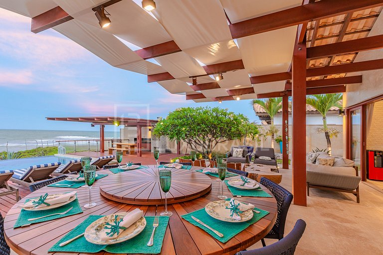 LUXOBRASIL #CE13 Casa Beira Mar Taíba Aluguel Temporada