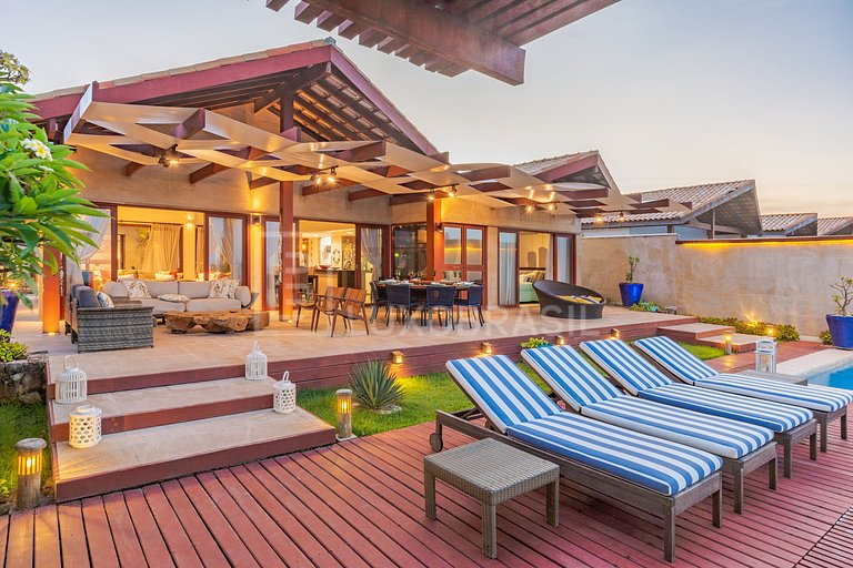 LUXOBRASIL #CE13 Casa Beira Mar Taíba Vacation Rentals