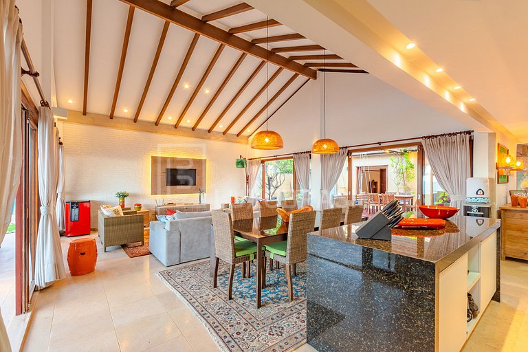 LUXOBRASIL #CE13 Casa Beira Mar Taíba Aluguel Temporada