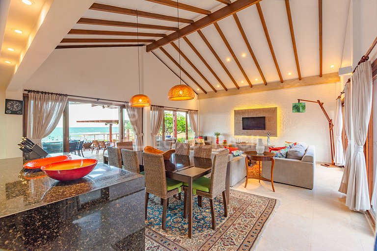 LUXOBRASIL #CE13 Casa Beira Mar Taíba Aluguel Temporada