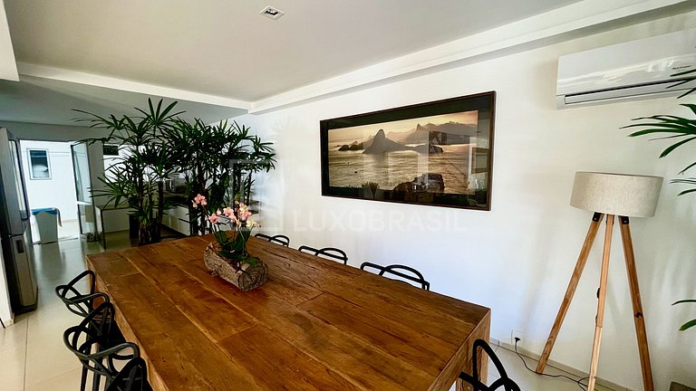 Mansão Frente Mar Barra da Tijuca 8 Suítes Temporada