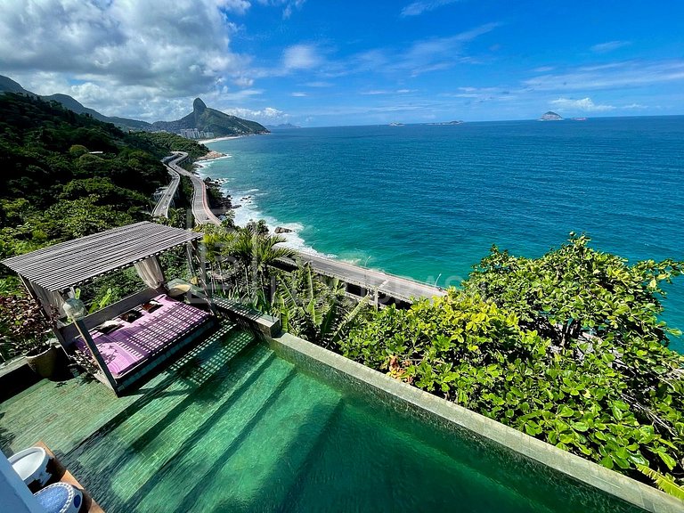LUXOBRASIL #RJ708 Mansion Yndu Joá 05 Suites House Seasonal