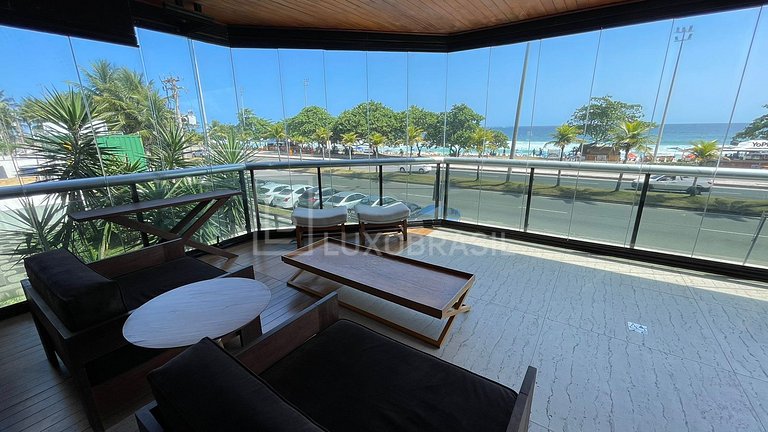 LUXOBRASIL #RJ89 Apartamento Frente Mar Barra