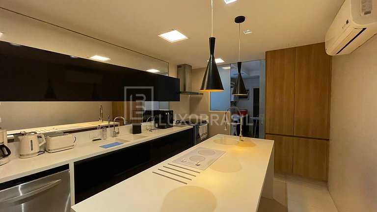 LUXOBRASIL #RJ89 Apartamento Frente Mar Barra