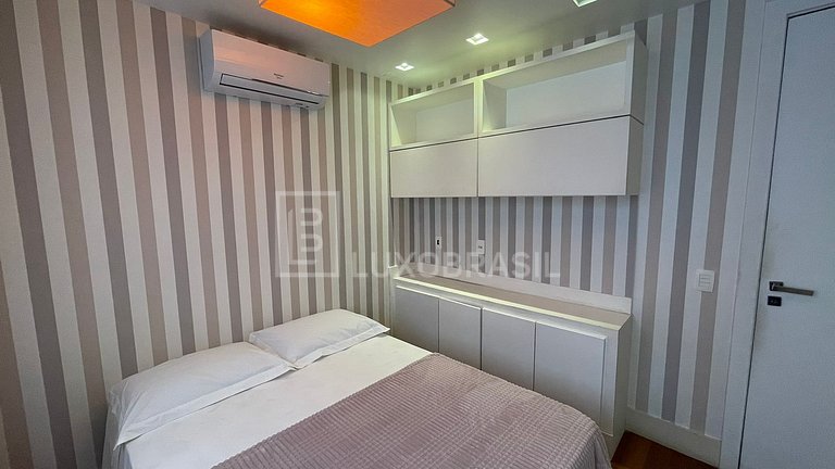 LUXOBRASIL #RJ89 Apartamento Frente Mar Barra