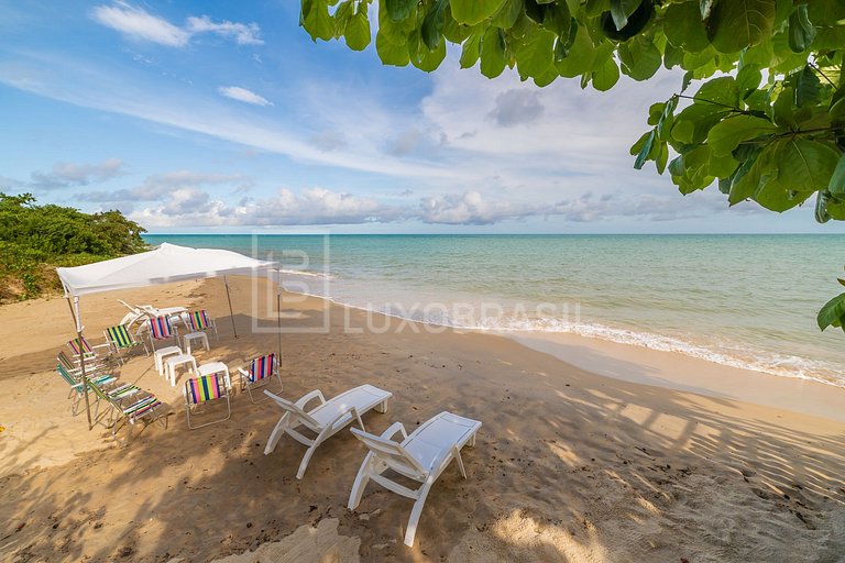 LUXOBRASIL #BA25 Trancoso Beachfront Vacation Rentals