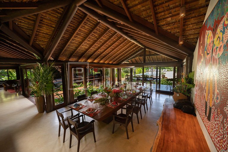 LUXOBRASIL #BA25 Trancoso Beachfront Vacation Rentals