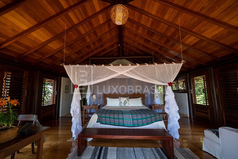 LUXOBRASIL #BA25 Trancoso Casa de Playa Alquiler de Vacacion