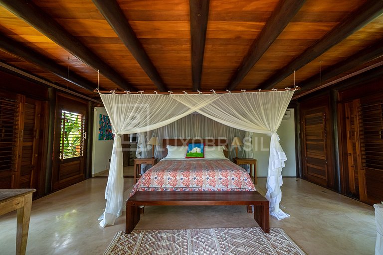 LUXOBRASIL #BA25 Trancoso Beachfront Vacation Rentals