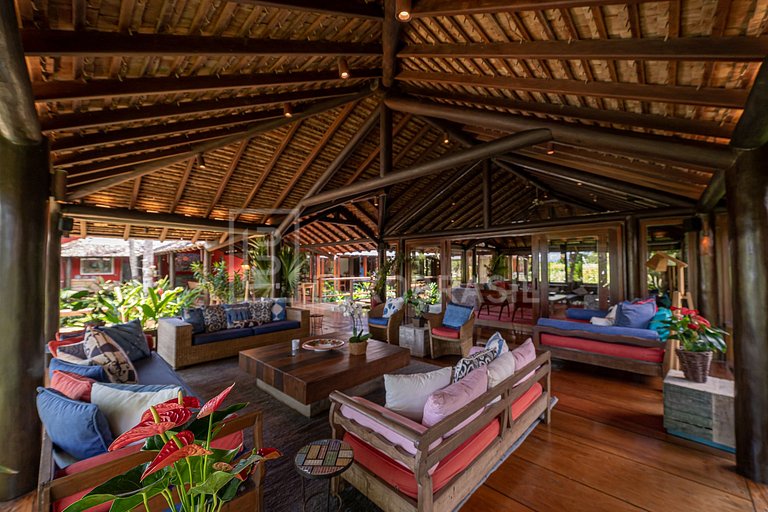LUXOBRASIL #BA25 Trancoso Beachfront Vacation Rentals