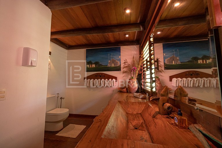 LUXOBRASIL #BA25 Trancoso Beachfront Vacation Rentals