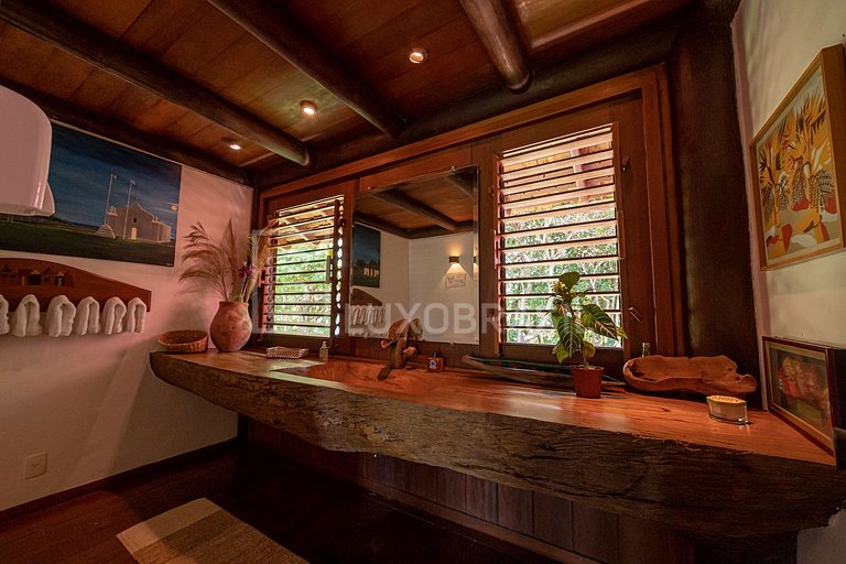 LUXOBRASIL #BA25 Trancoso Casa de Playa Alquiler de Vacacion