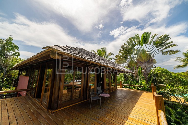 LUXOBRASIL #BA25 Trancoso Casa de Playa Alquiler de Vacacion