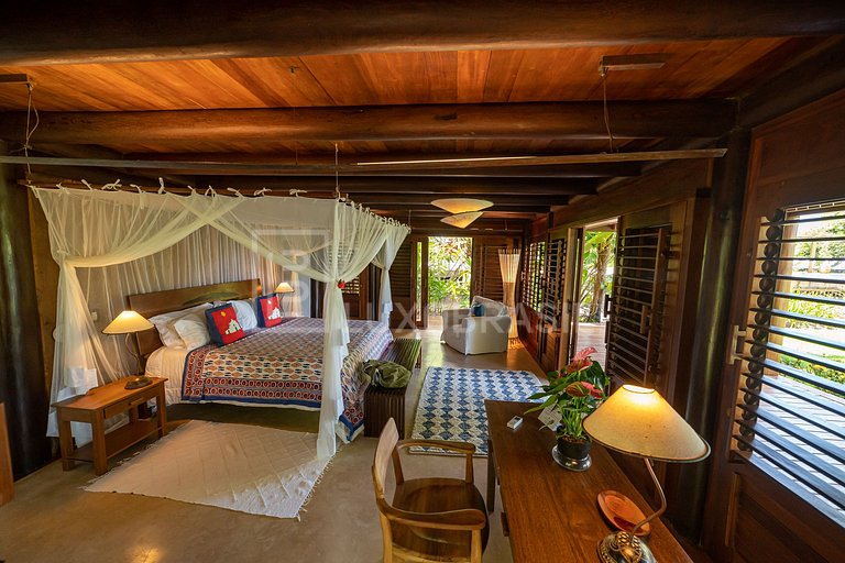 LUXOBRASIL #BA25 Trancoso Beachfront Vacation Rentals