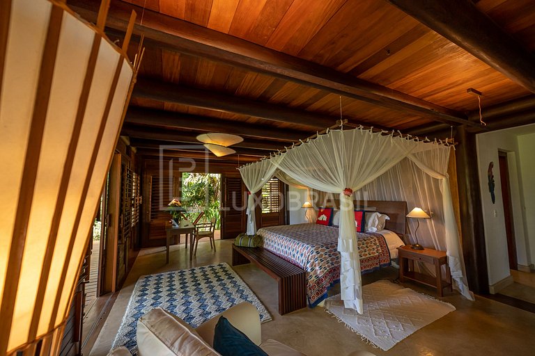 LUXOBRASIL #BA25 Trancoso Casa de Playa Alquiler de Vacacion