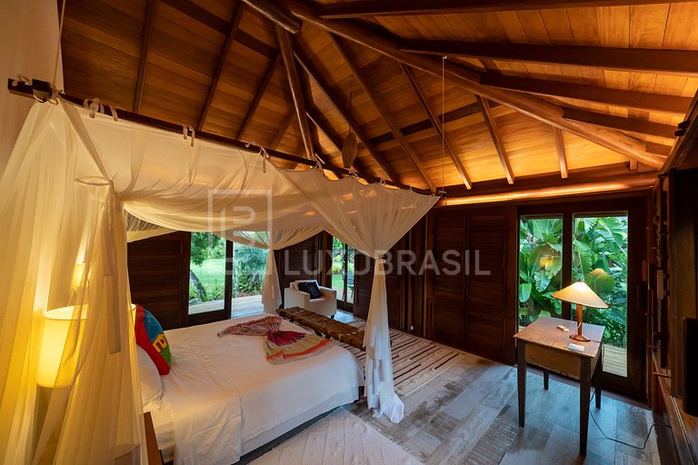 LUXOBRASIL #BA25 Trancoso Casa de Playa Alquiler de Vacacion
