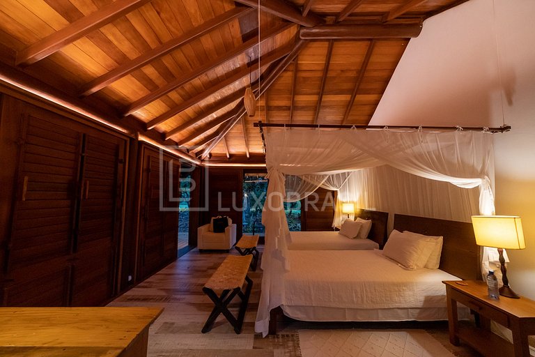 LUXOBRASIL #BA25 Trancoso Casa de Playa Alquiler de Vacacion