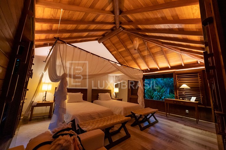 LUXOBRASIL #BA25 Trancoso Casa de Playa Alquiler de Vacacion