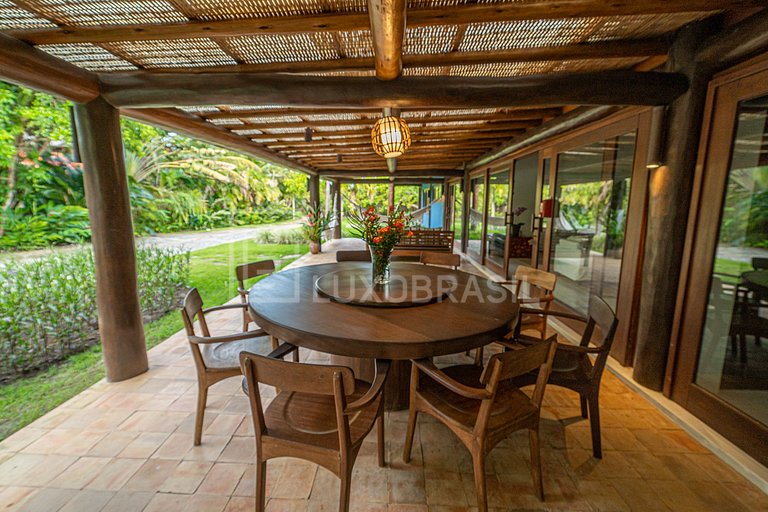 LUXOBRASIL #BA25 Trancoso Casa de Playa Alquiler de Vacacion