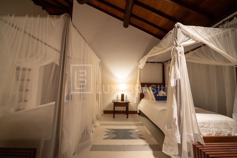 LUXOBRASIL #BA25 Trancoso Beachfront Vacation Rentals