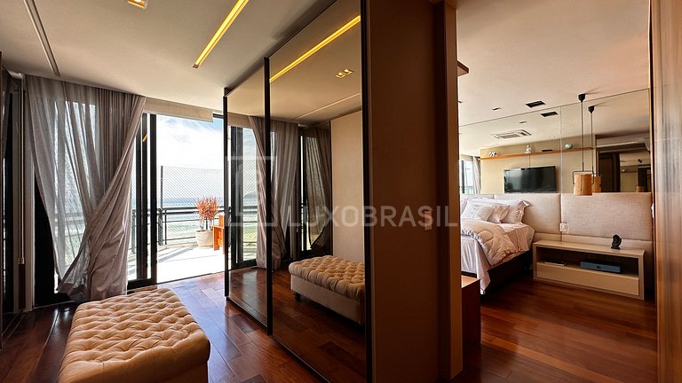 LUXOBRASIL #RJ91 Cobertura Frente Mar Barra