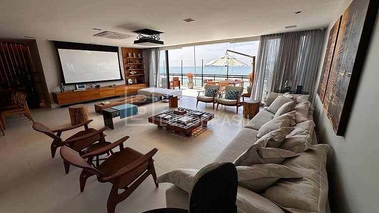 LUXOBRASIL #RJ91 Cobertura Frente Mar Barra