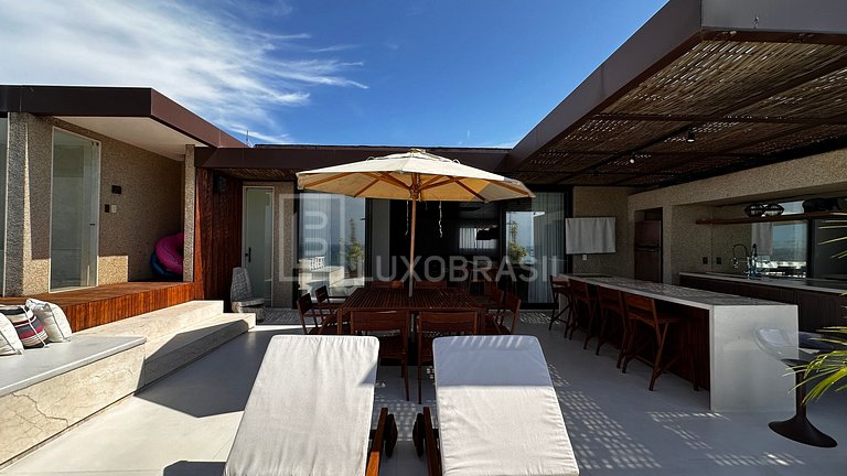 LUXOBRASIL #RJ91 Cobertura Frente Mar Barra
