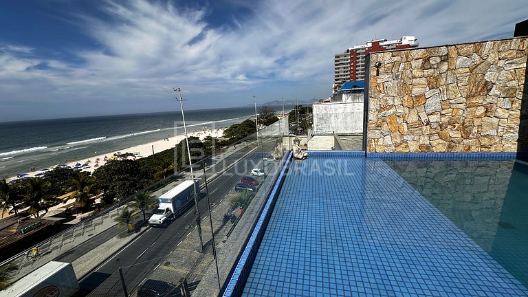 LUXOBRASIL #RJ91 Cobertura Frente Mar Barra