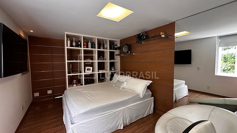 LUXOBRASIL #RJ92 Casa no Jardim Nova Barra Aluguel Temporada