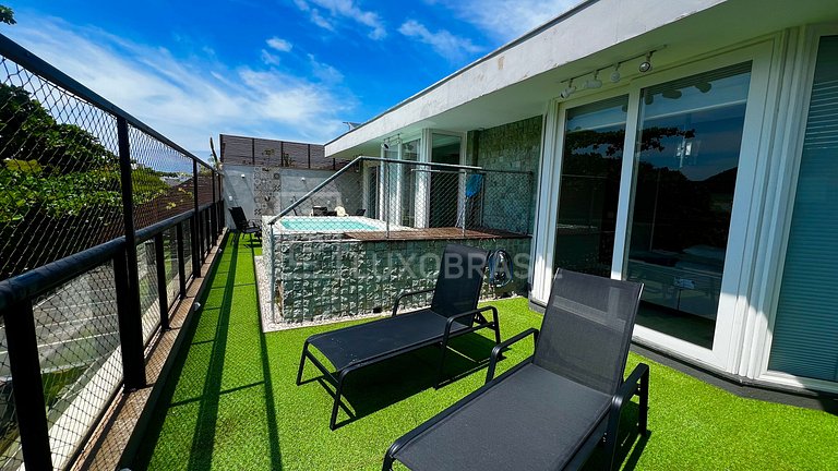 LUXOBRASIL #RJ94 Cobertura Duplex Jardim Oceânico