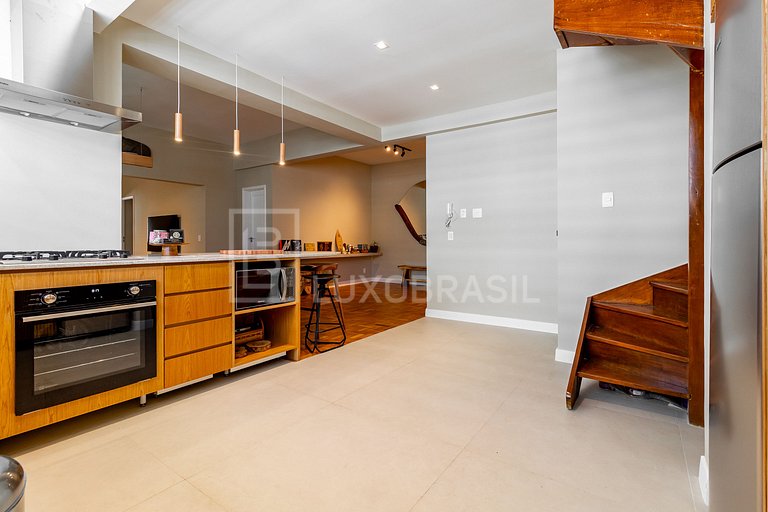 LB - RJ95 Cobertura com 2 dormitórios para alugar, 116 m² po