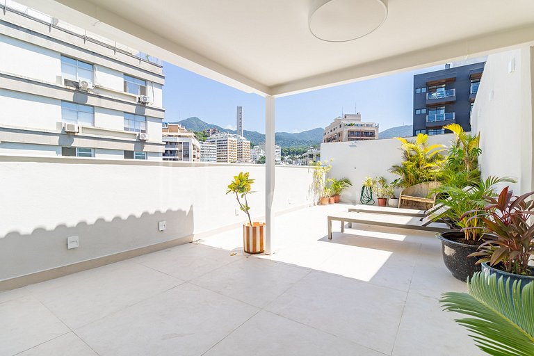 LB - RJ95 Cobertura com 2 dormitórios para alugar, 116 m² po