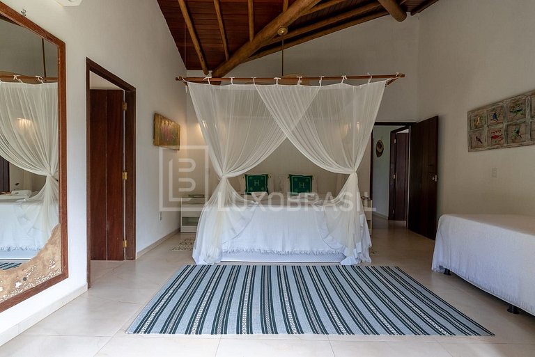 BRASIL LUXURY #BA01 Eco Trancoso House 03 Suites Vacation Re