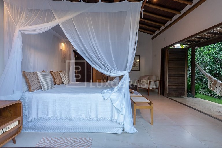 BRASIL LUXURY #BA01 Eco Trancoso House 03 Suites Vacation Re